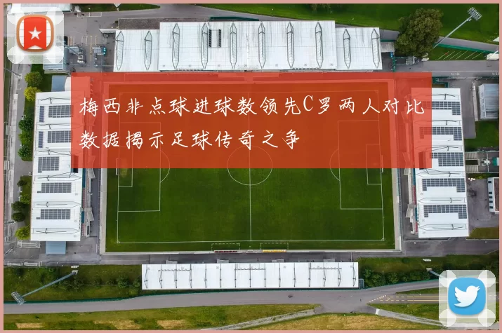 梅西非点球进球数领先C罗两人对比数据揭示足球传奇之争