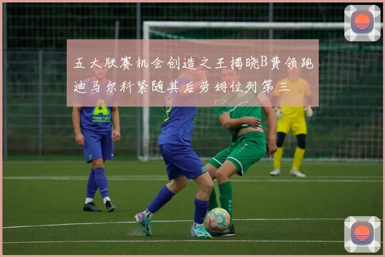 五大联赛机会创造之王揭晓B费领跑迪马尔科紧随其后劳姆位列第三